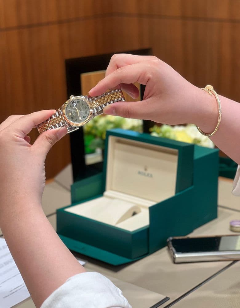 Rolex Datejust Two-Tone Wimbledon 41mm