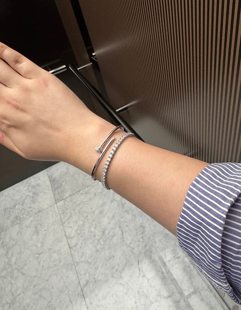 Cartier Juste un Clou in white gold