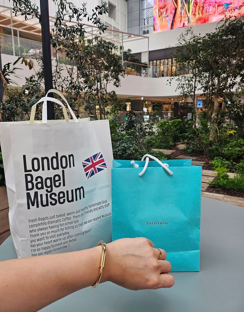 I just got a Tiffany Lock bangle! So happy! 