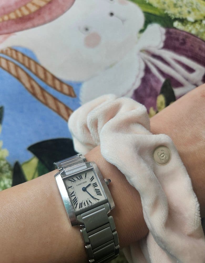 까르띠에 탱크 프랑세즈 스틸🖤