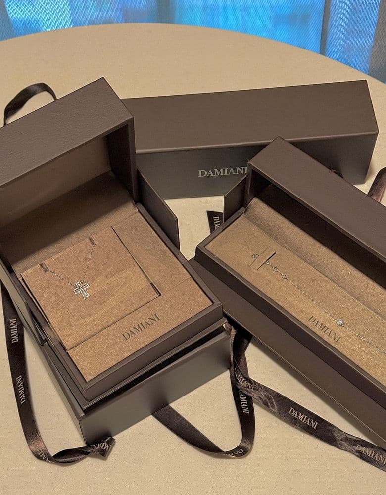 Damiani Belle Epoque necklace and Margherita bracelet – simply dazzling!