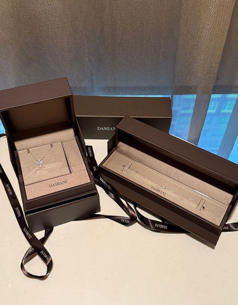 Damiani Belle Epoque necklace and Margherita bracelet – simply dazzling!