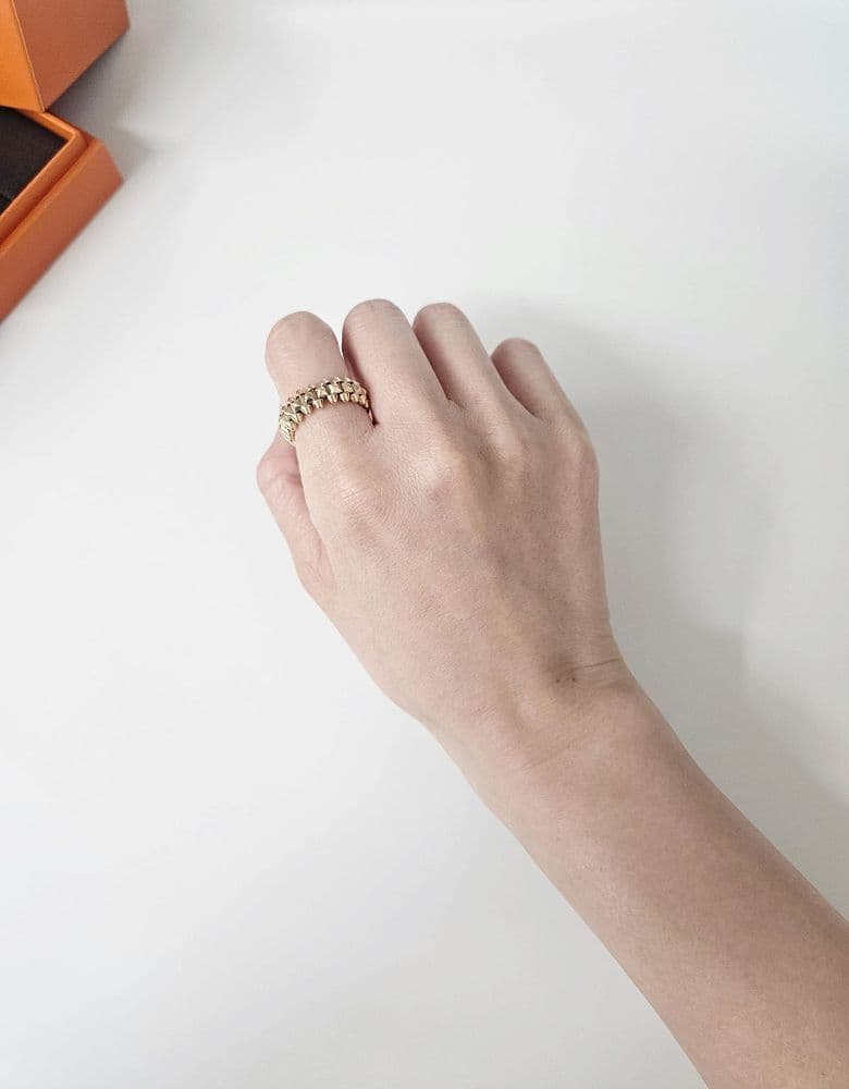 Cartier Panthère Steel, Clash de Cartier Ring, Hermès Chaine d'Ancre Ring