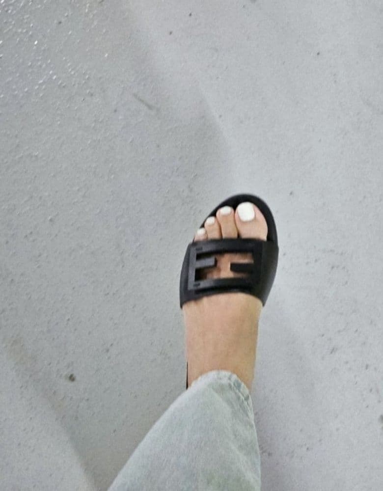 Fendi Baguette Slides