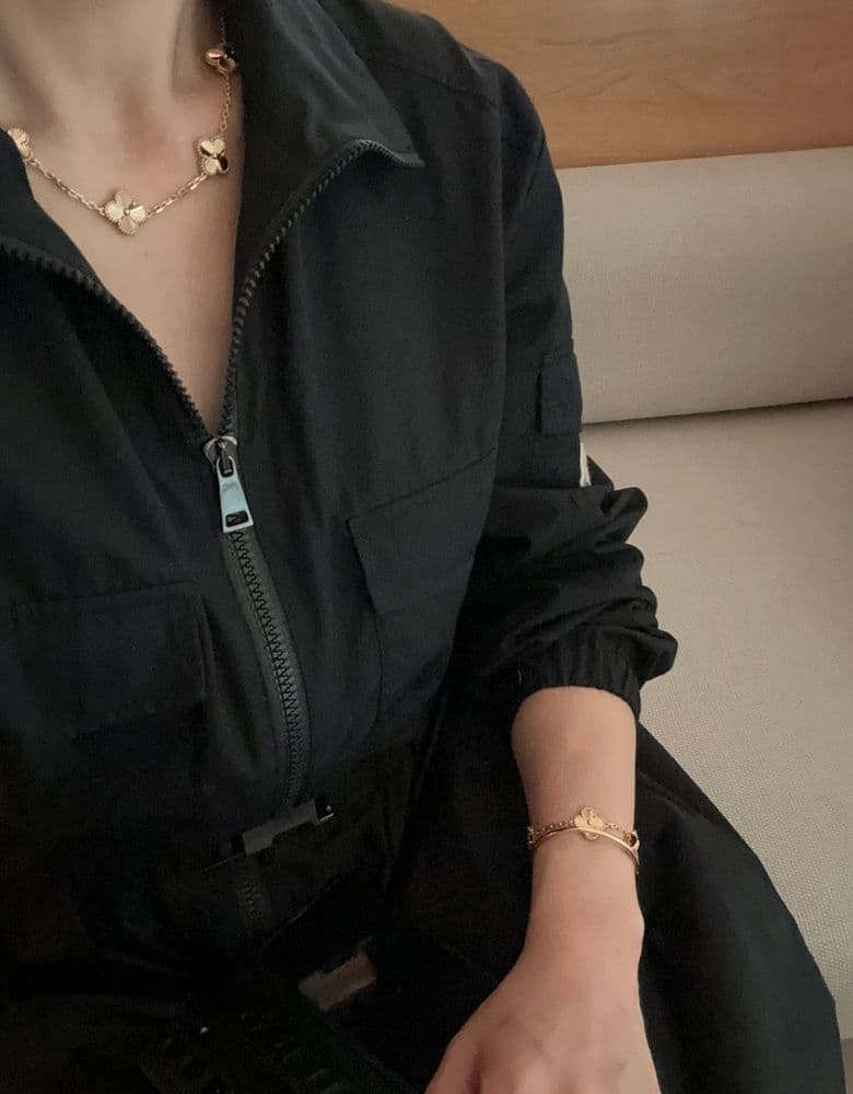 반클리프 기요세 10모티브 네크리스