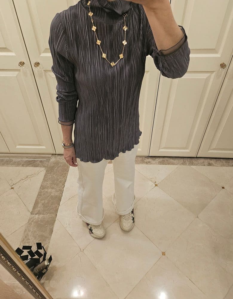 반클리프 기요세 10모티브 네크리스