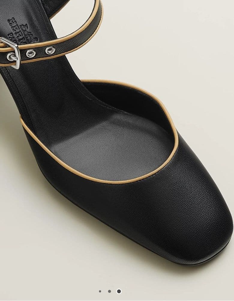 Hermès Camilla Slingbacks, 6cm heel.