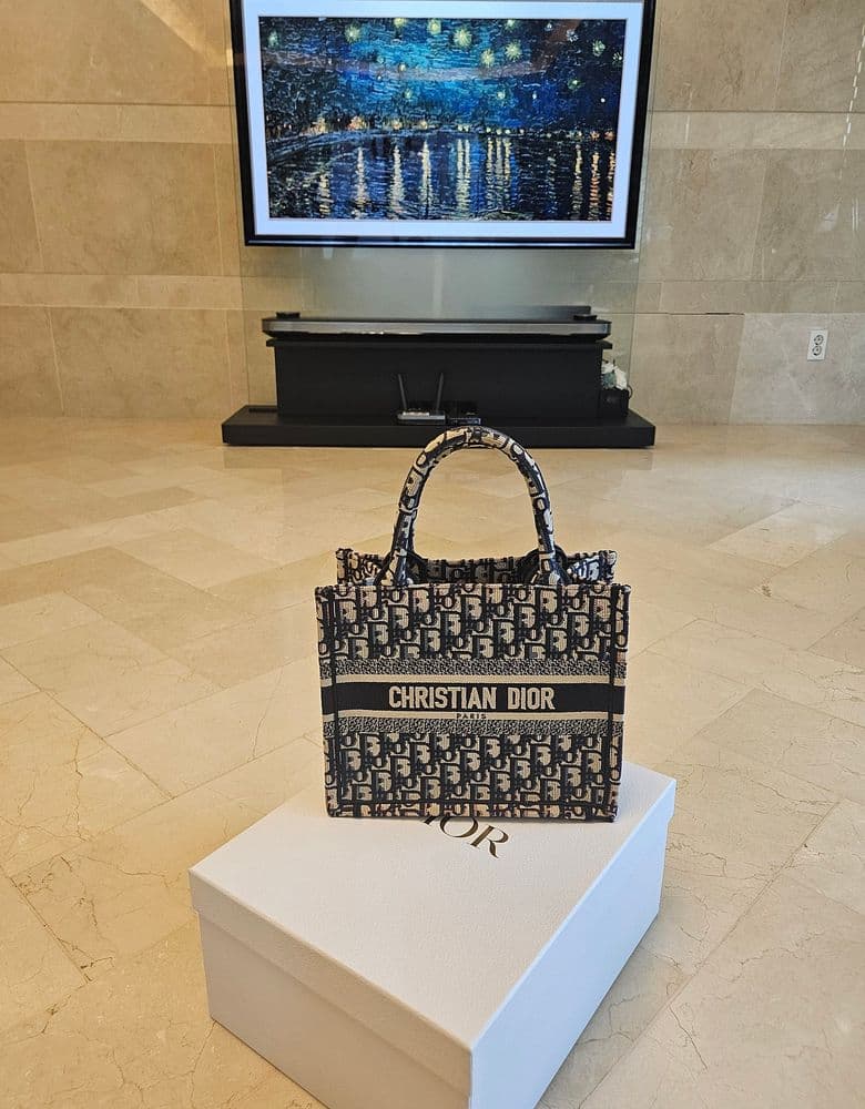 Dior Oblique Small Book Tote