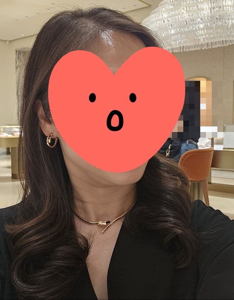 불가리 세르펜티 데미파베 팔찌, 세르펜티 이어링 플레인