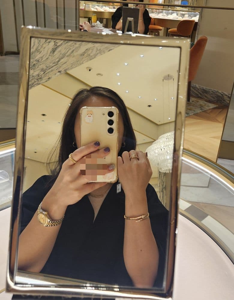 불가리 세르펜티 데미파베 팔찌, 세르펜티 이어링 플레인