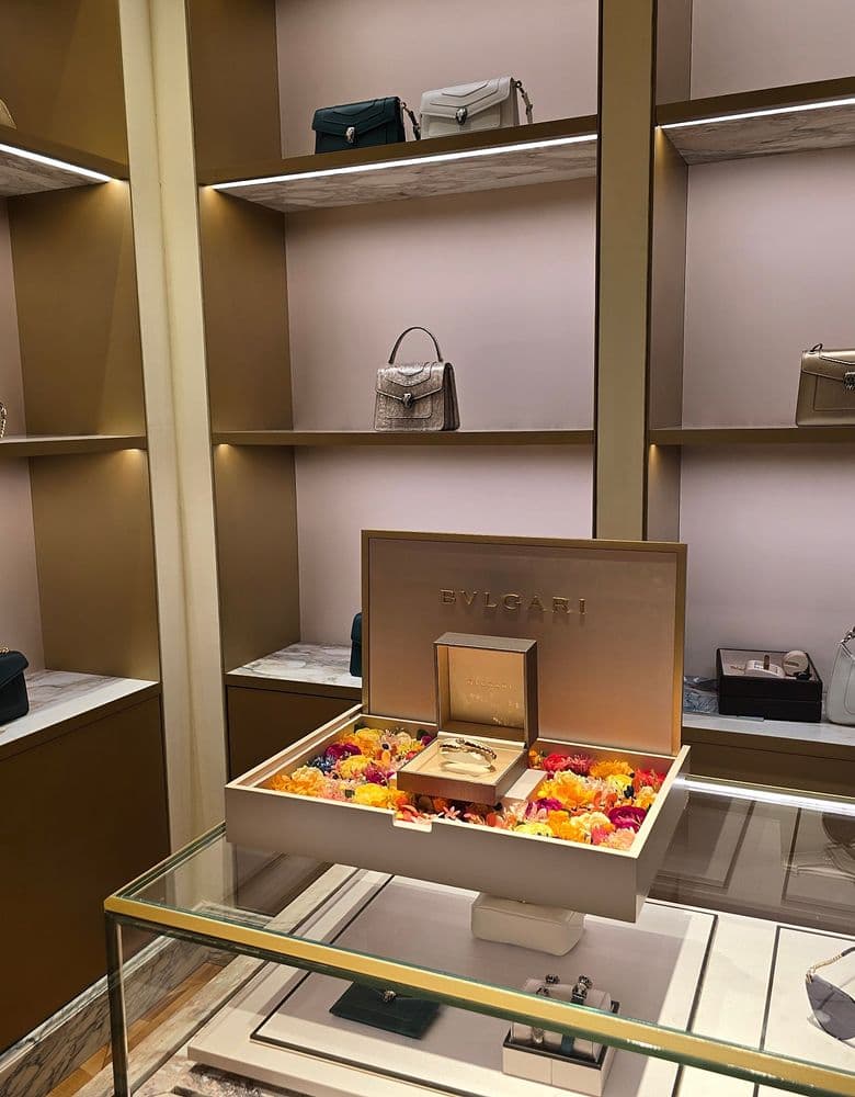 Bulgari Serpenti Demi Pavé Rose Gold, size 15.