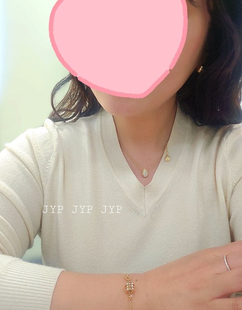 Boucheron Serpent Bohème yellow gold necklace, size S.