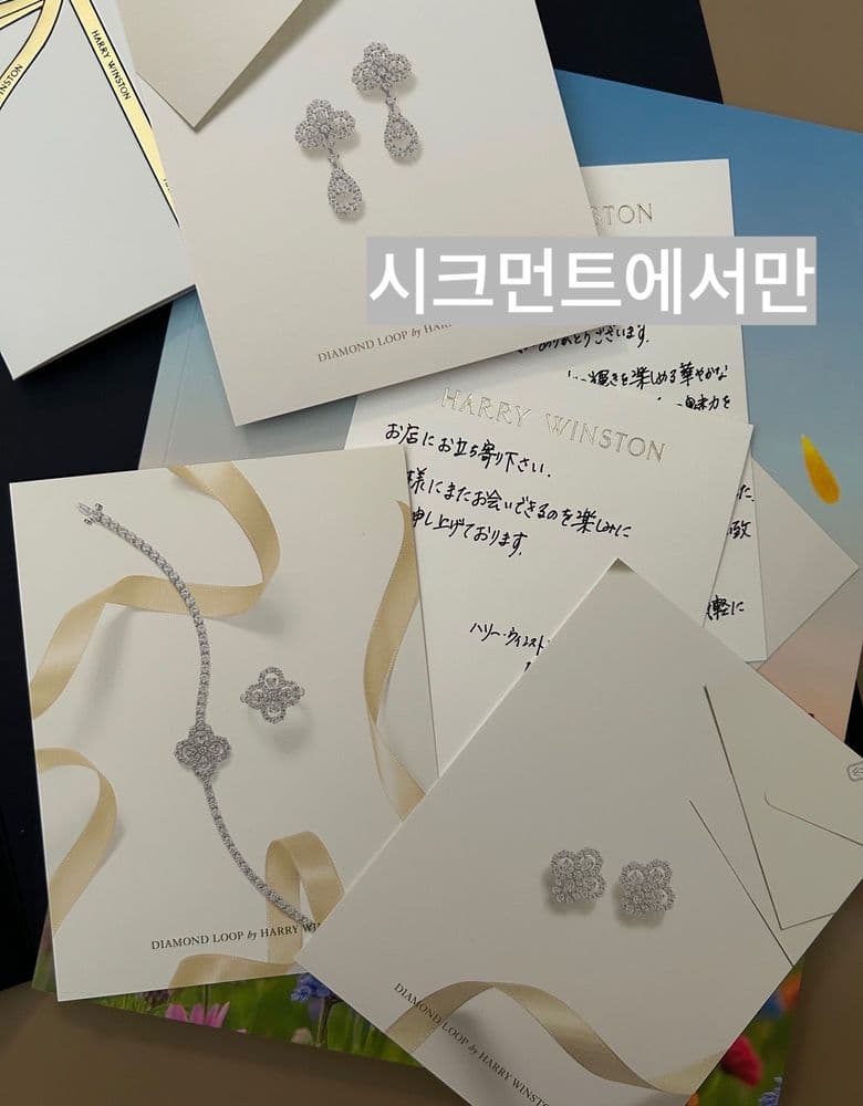 해리윈스턴 루프 목걸이