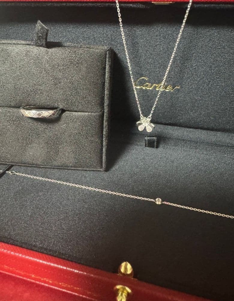 Chanel Coco Crush Mini in White Gold