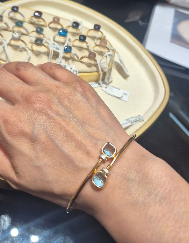 Pomellato Milky Quartz Ring