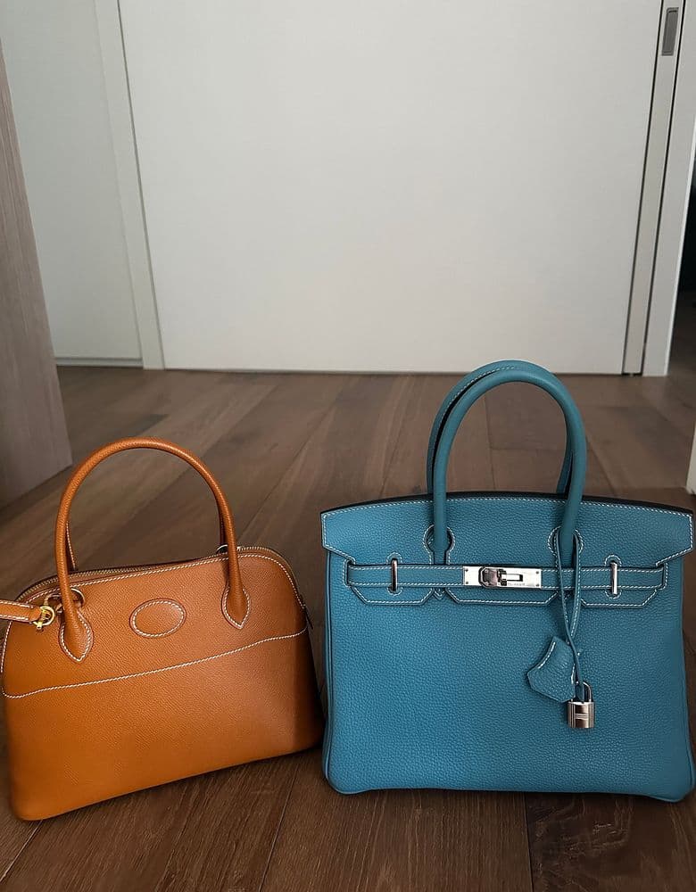 에르메스 버킨 30 블루진