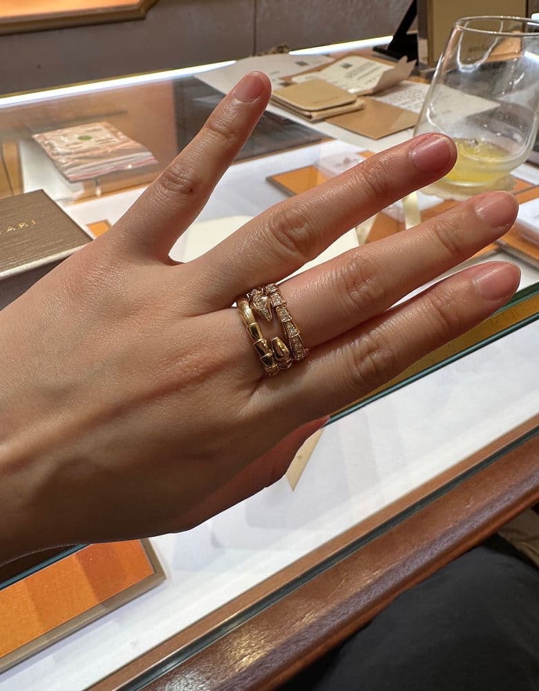 불가리 세르펜티 풀파베 링+넥크리스(풀파베 세트)