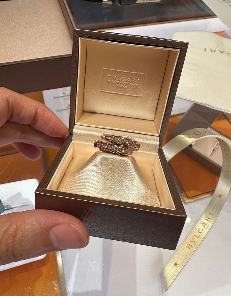 불가리 세르펜티 풀파베 링+넥크리스(풀파베 세트)