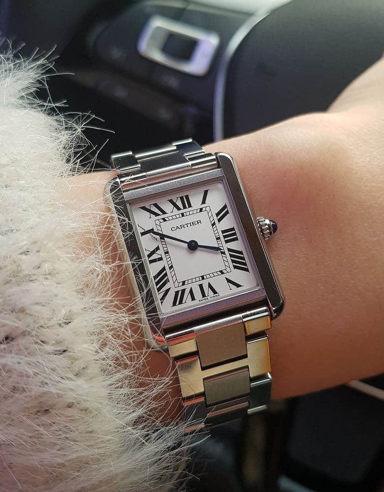 Cartier Tank Solo Steel (plus strap change)