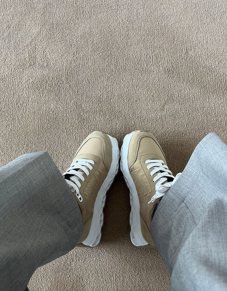 Hermes Impulse Sneakers with Chaine d'Ancre Enchainee Ring Large