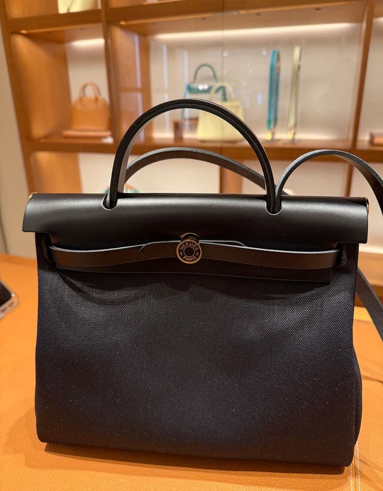 Hermès Herbag 31 All Black