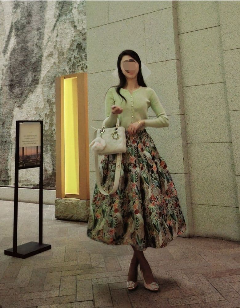 디올 레이디백, 마놀로볼라닉 구두 코디