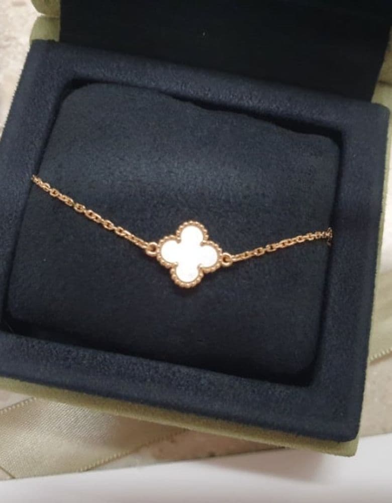 반클리프 스위트 브레이슬릿 알함브라 마더오브펄 팔찌