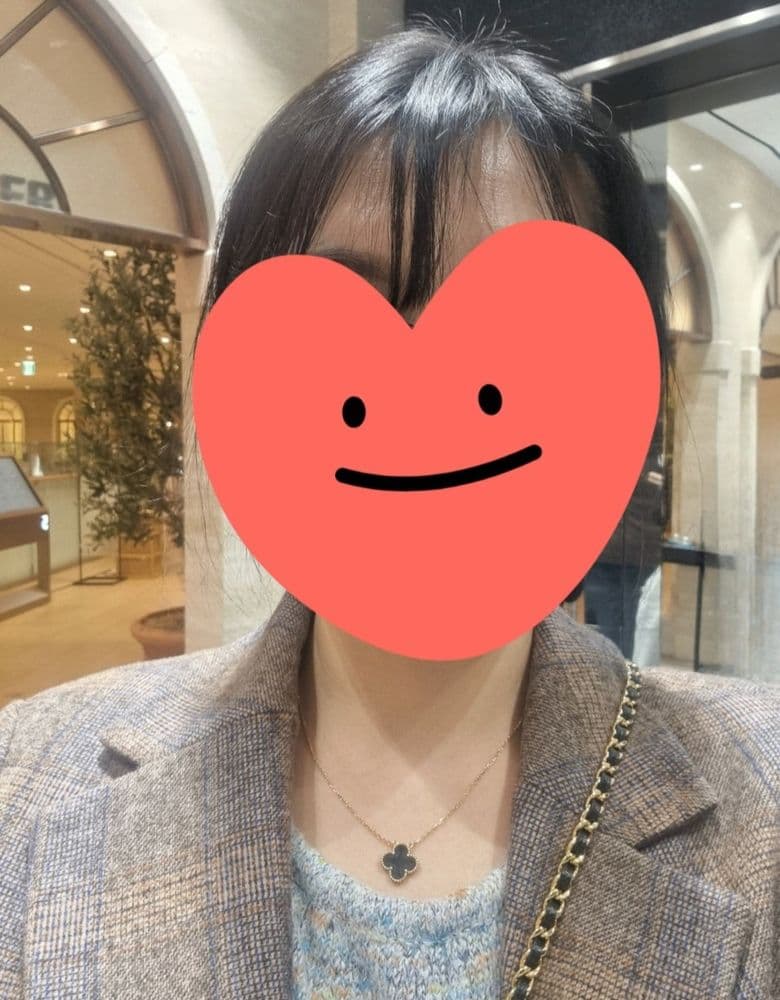 Van Cleef & Arpels Vintage Alhambra Onyx Necklace