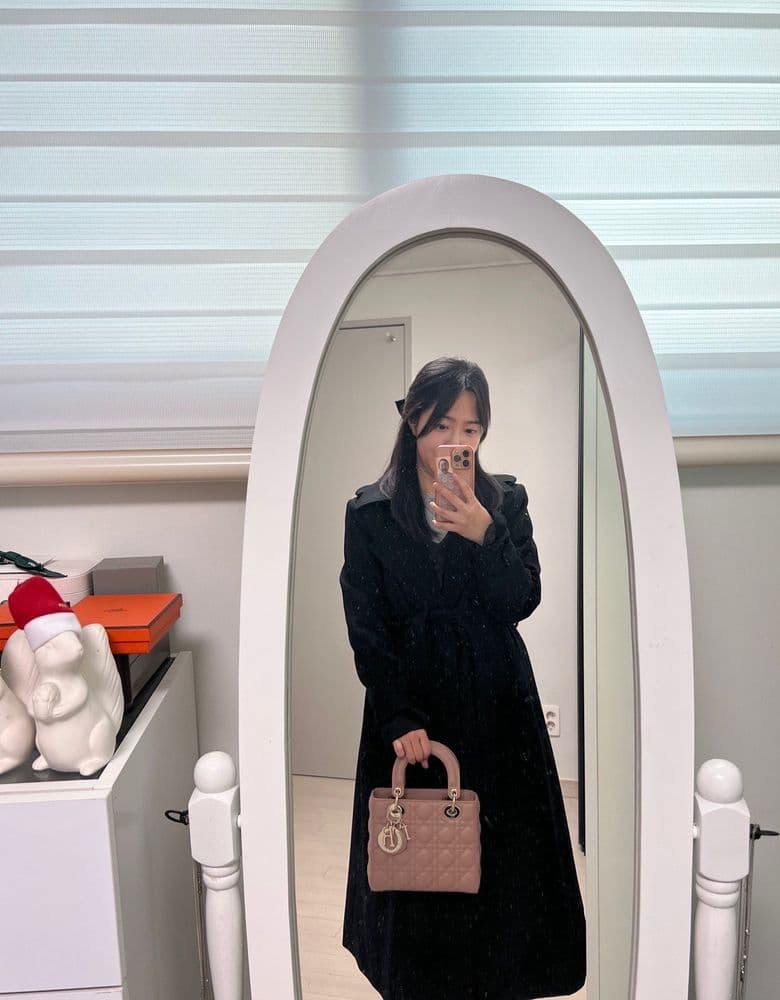 Cherry blossom season with my Lady Dior.