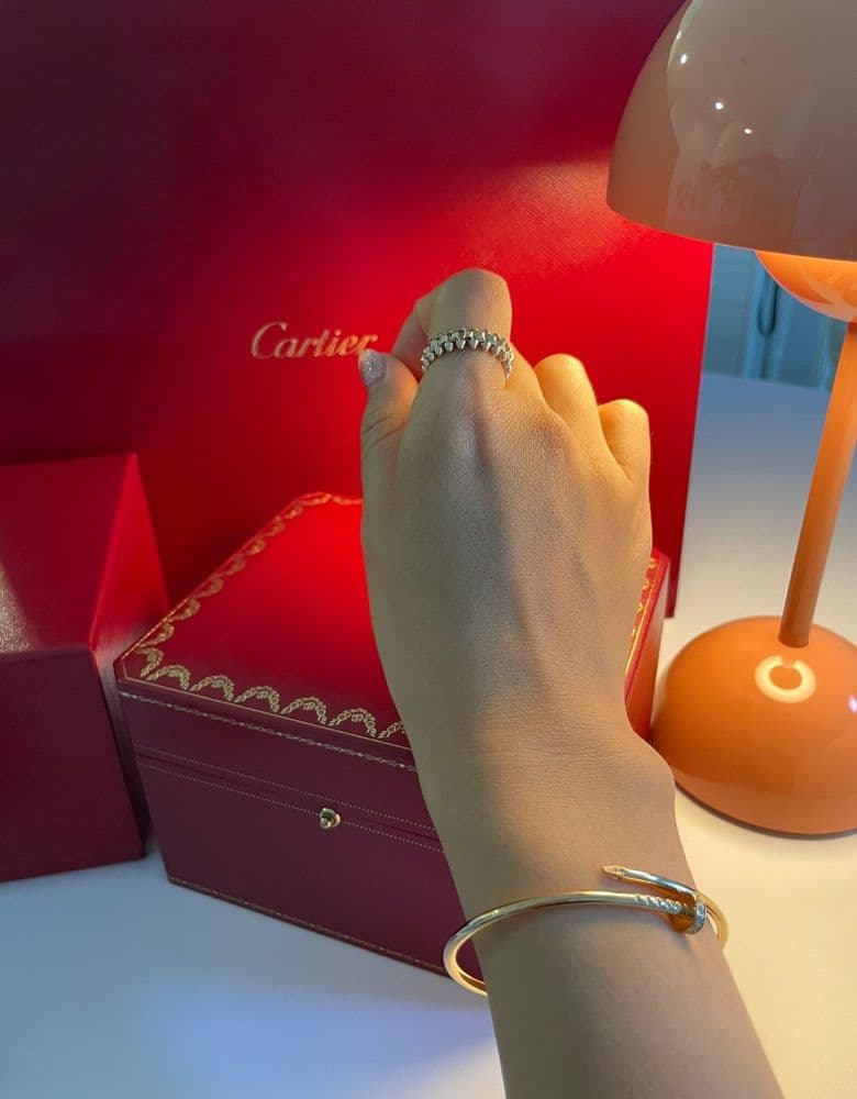 까르띠에 클래쉬드링 스몰 핑골(핑크 골드)