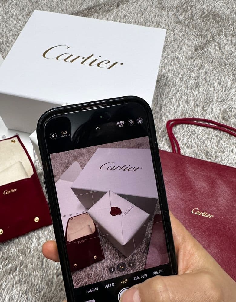 까르띠에 탱크머스크 스텐 스몰 & 골든듀 다이아 테니스 팔찌