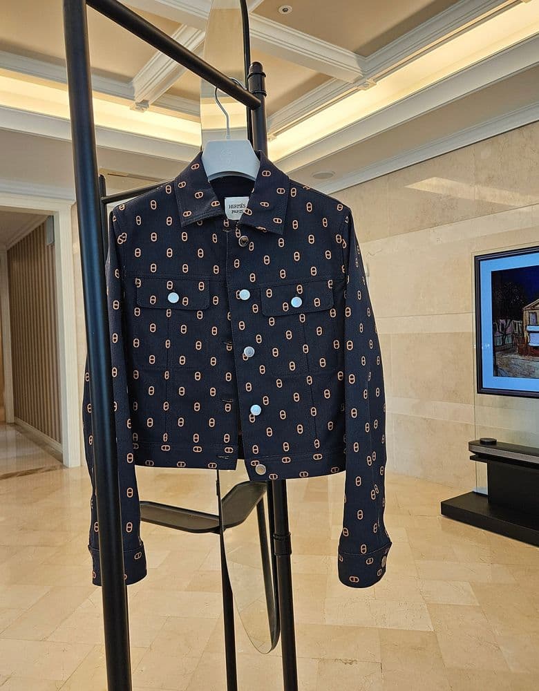 Hermès Denim Chaine d'Ancre Jacket