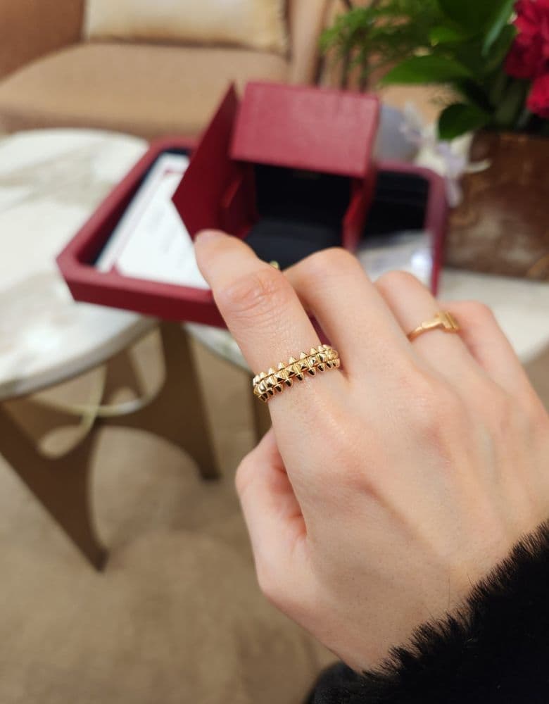 까르띠에 크래쉬드 링