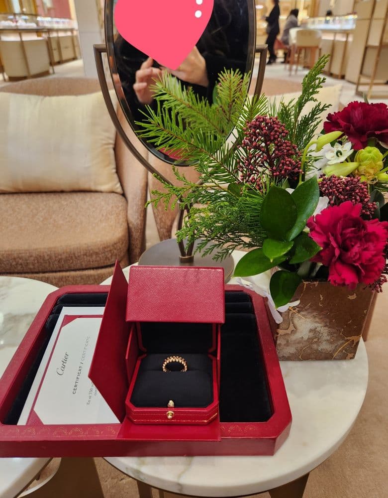 까르띠에 크래쉬드 링