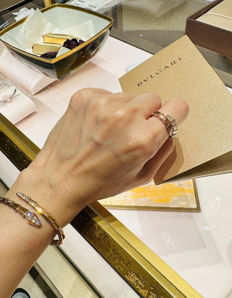 불가리 세르펜티 팔찌