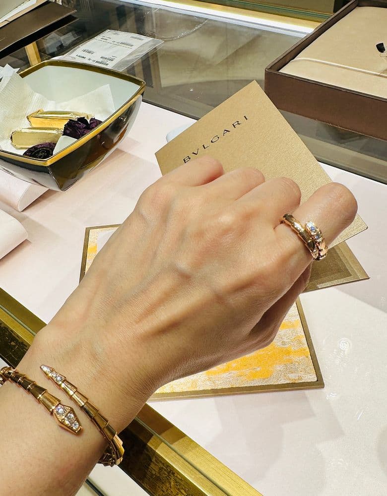 불가리 세르펜티 팔찌