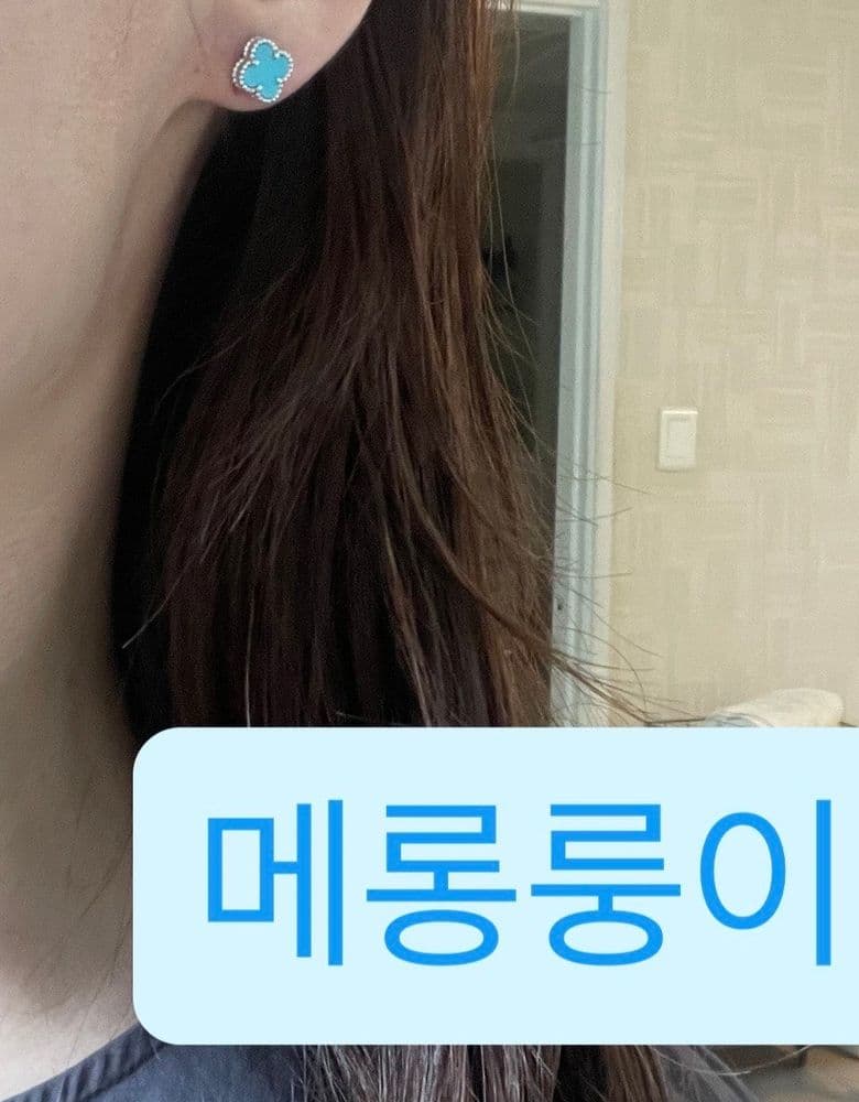 Van Cleef & Arpels Turquoise Alhambra Earrings