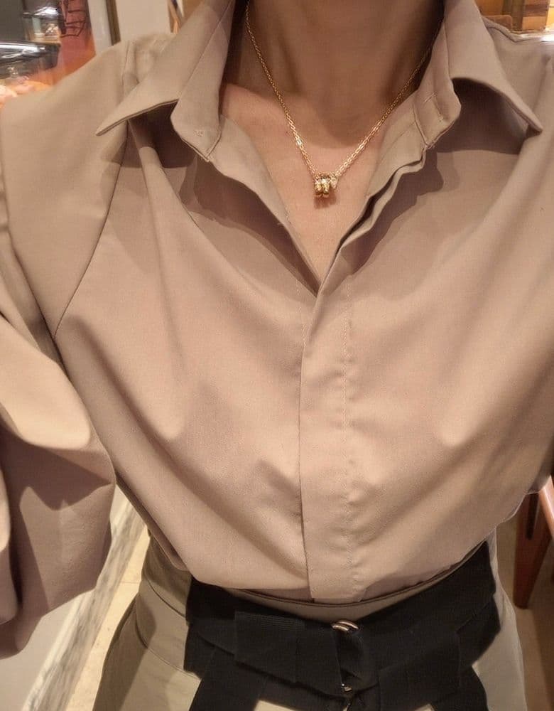 불가리 세르펜티 데미파베 옐로우 골드 네크리스