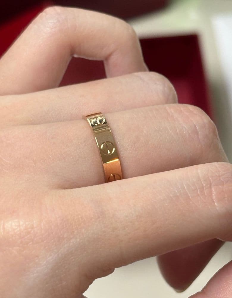 Looking to buy a Cartier Love Ring at Centum.