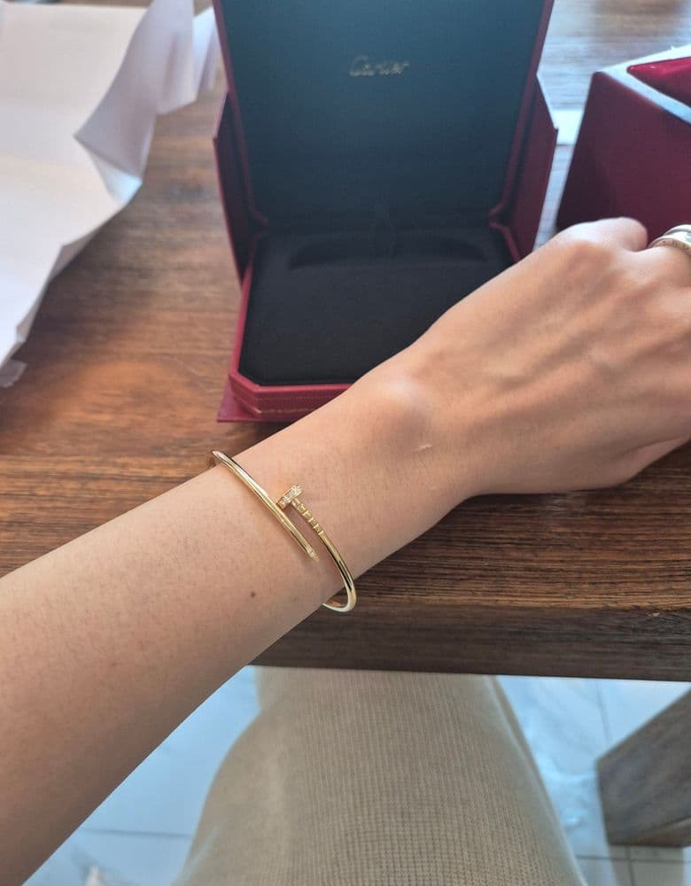 Cartier Juste un Clou bracelet, yellow gold, SM
