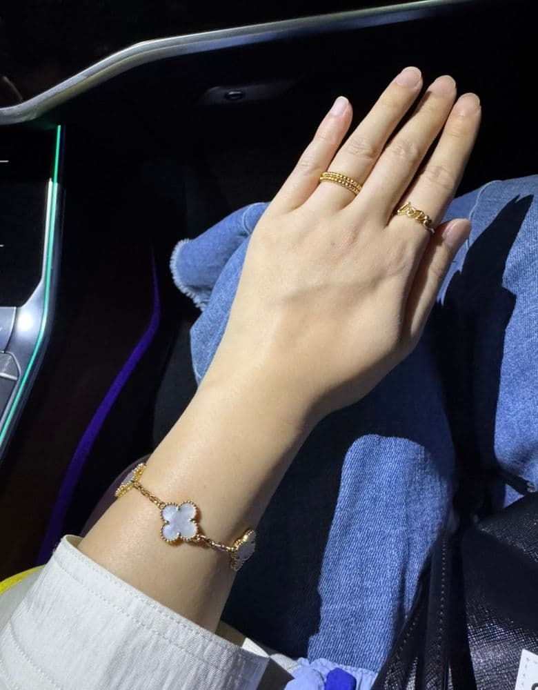 반클리프 5모티브 마더오브펄