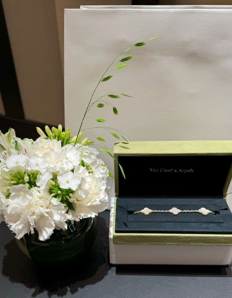 반클리프 5모티브 마더오브펄