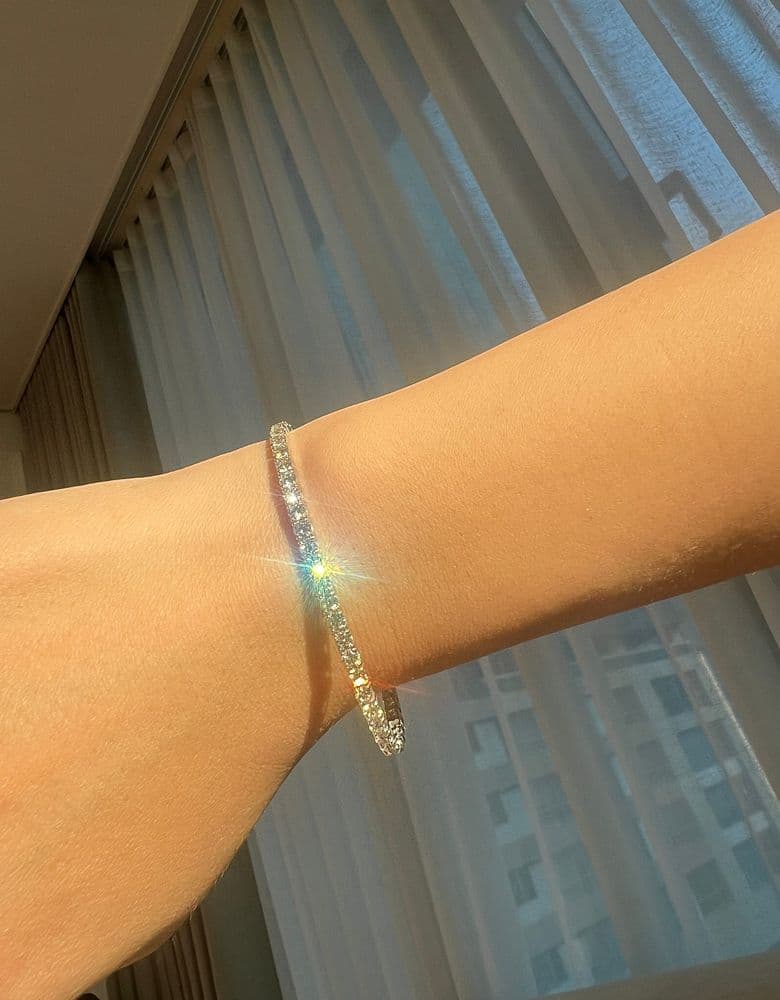 뒤늦은 클스마스 선물 feat.테니스팔찌