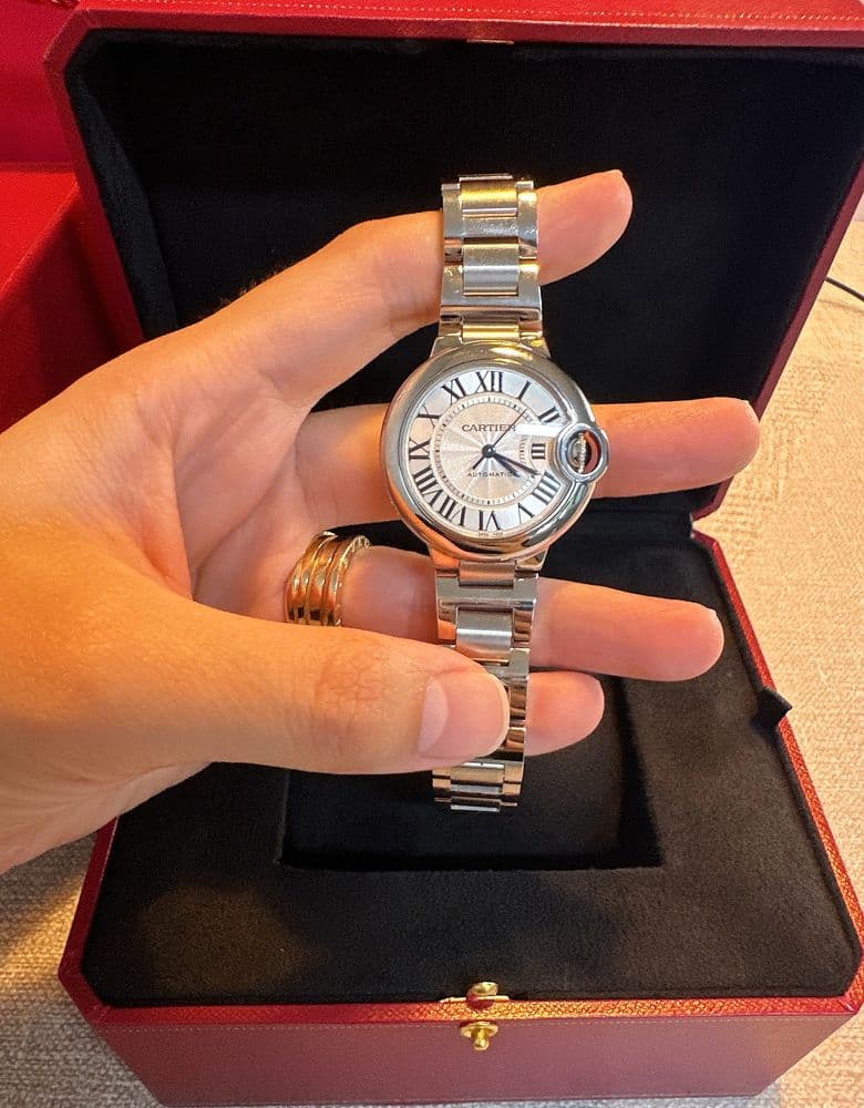 까르띠에 발롱블루 33