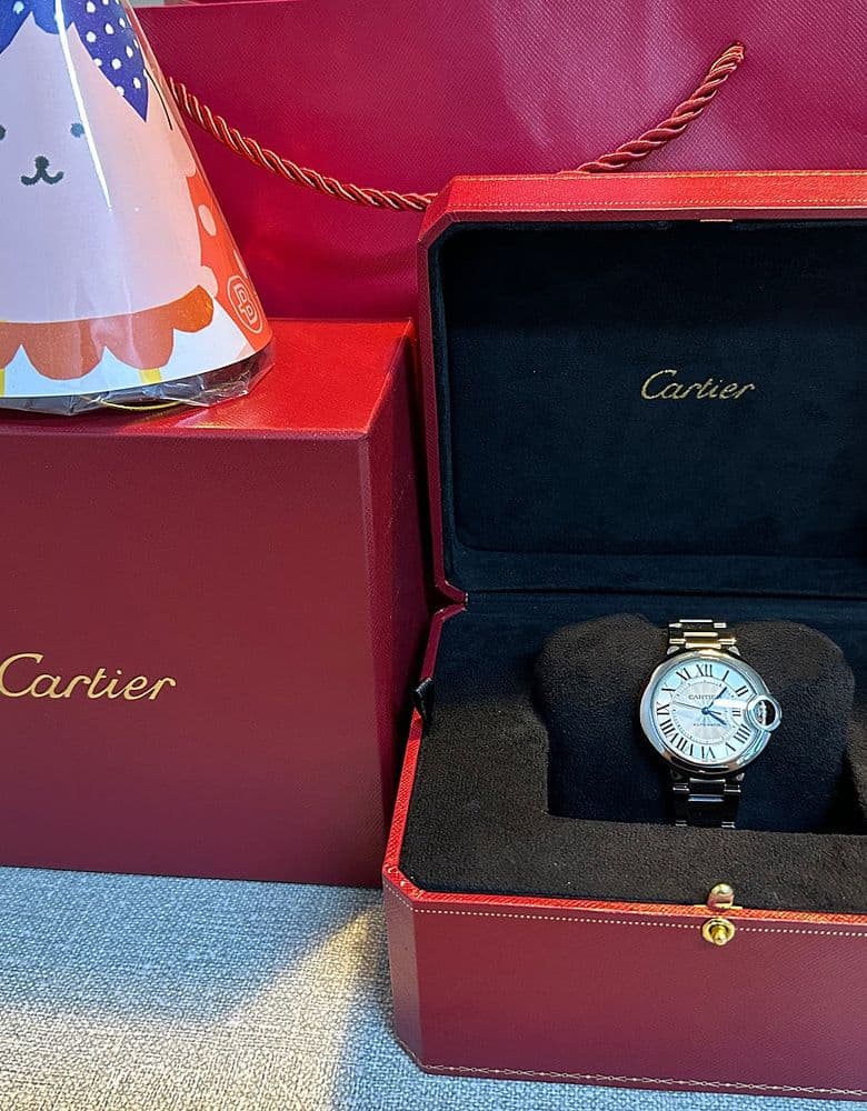 까르띠에 발롱블루 33