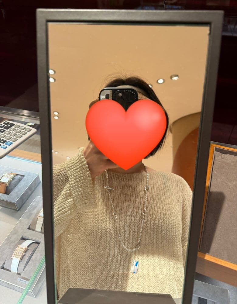 Hermès Farandole silver necklace