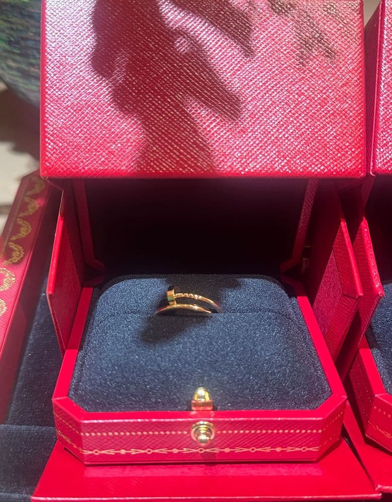 까르띠에 엥끌루반지, 트리니티 링 레이어드