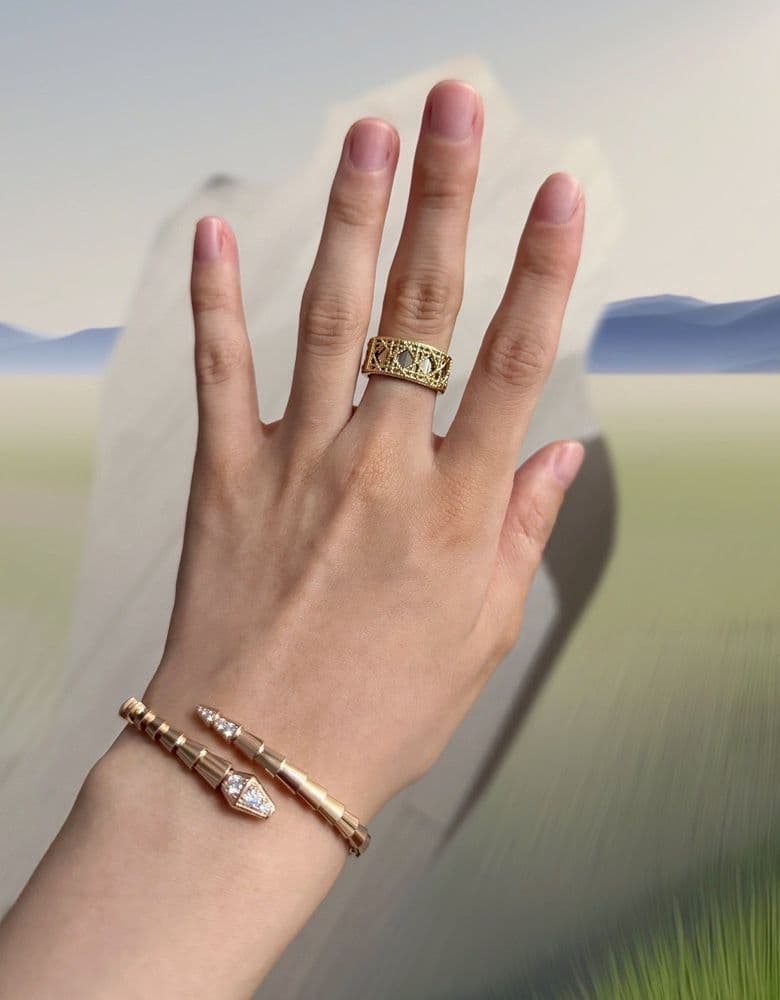 Dior My Dior Ring in Yellow Gold