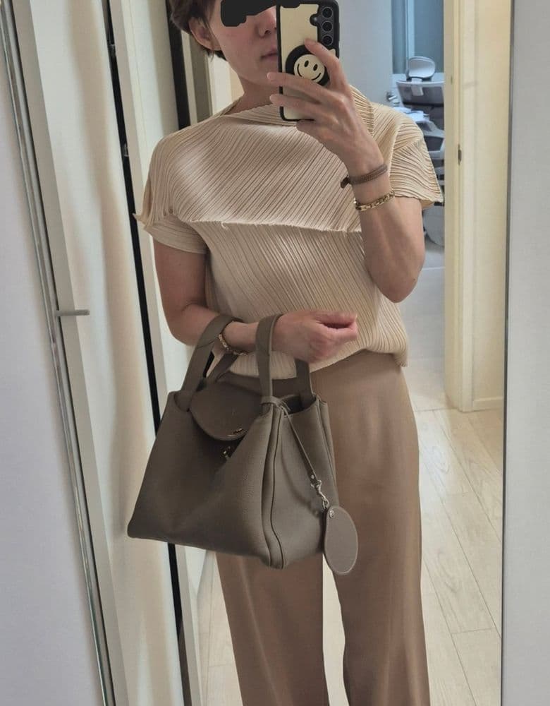 Pleats Please Leaf Top