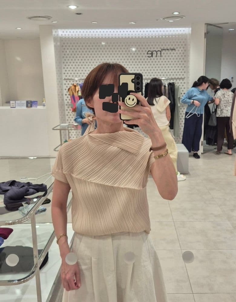 Pleats Please Leaf Top